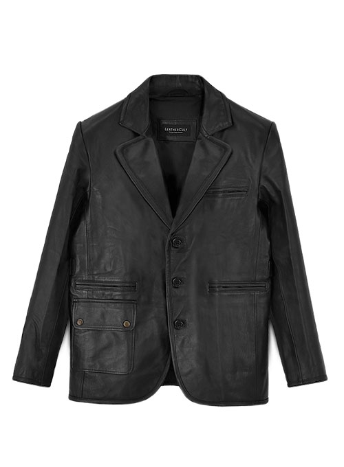 Jean-Claude Van Damme Until Death Leather Blazer : LeatherCult