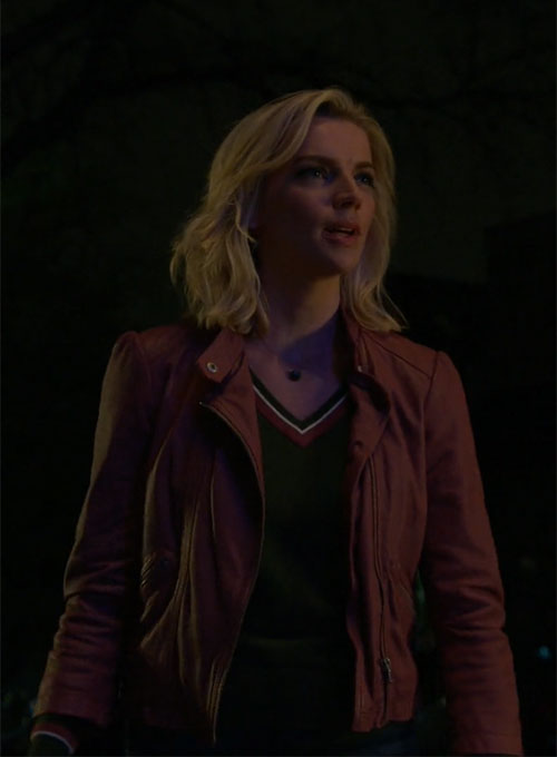 (image for) Kara Killmer Chicago Fire Leather Jacket