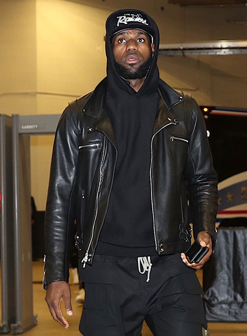 LeBron James Leather Jacket Lebron 