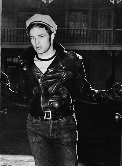 Marlon Brando The Wild One Leather Jacket : LeatherCult.com, Leather