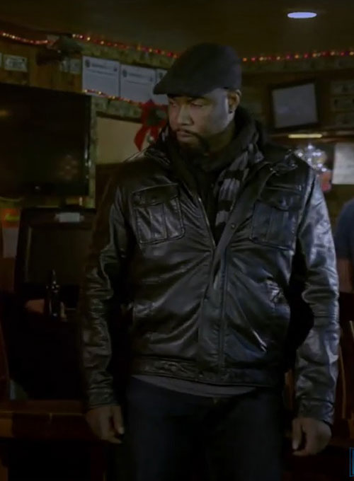 (image for) Michael Jai White Chain of Command Leather Jacket