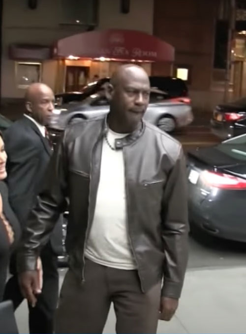 michael jordan leather jacket