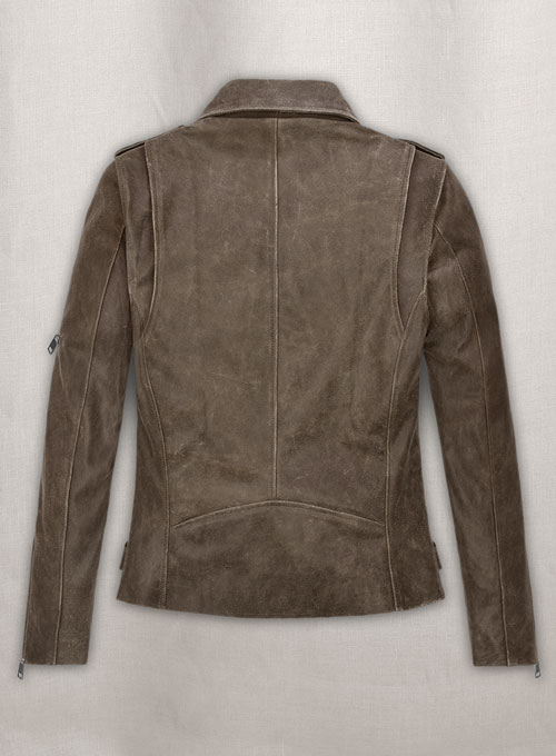 (image for) Michelle Rodriguez Furious 7 Leather Jacket - Click Image to Close