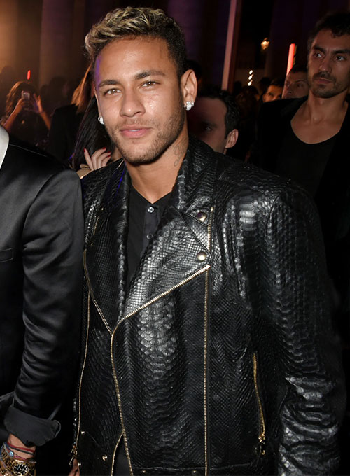 neymar leather jacket