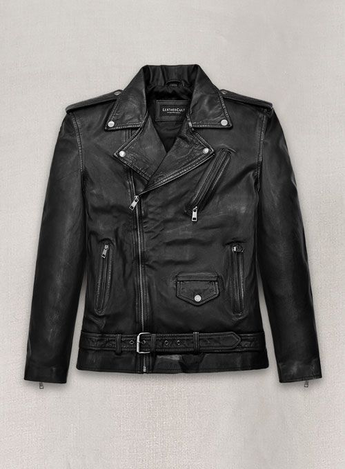 (image for) Pure Leather Biker Jacket #2