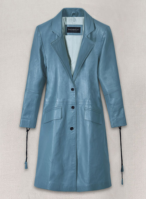 (image for) Rita Ora Leather Long Coat