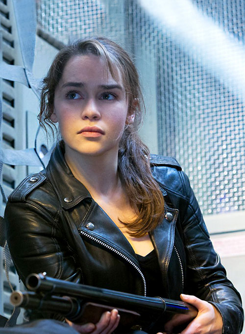 Sarah Connor Terminator Genisys Leather Jacket Leathercult Com