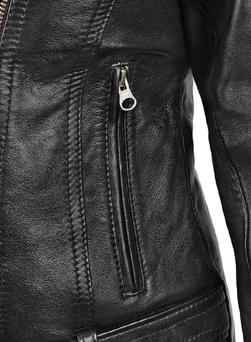 (image for) Sarah Connor Terminator Genisys Leather Jacket
