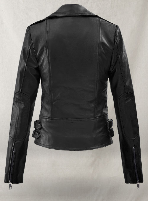 (image for) Scarlett Johansson Black Widow Leather Jacket