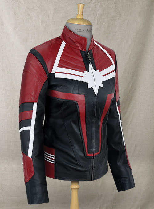 Captain Marvel Leather Jacket LeatherCult