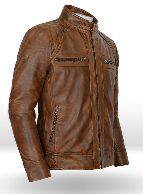 Spanish Brown Leather Jacket # 653 : LeatherCult.com, Leather Jeans ...