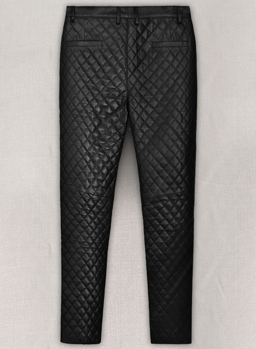 (image for) Bocelli Quilted Leather Pants