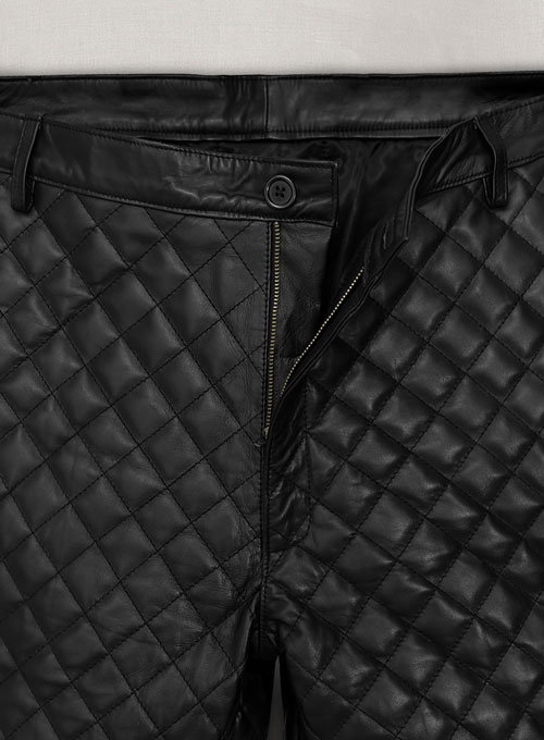 (image for) Bocelli Quilted Leather Pants