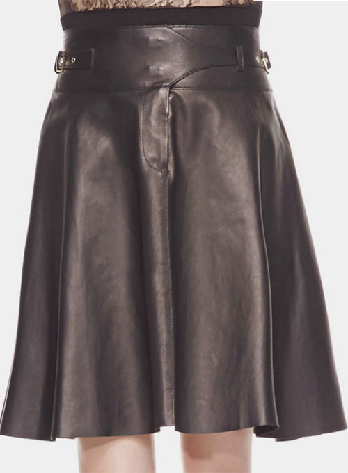 Cowboy Flare Leather Skirt - # 484 : LeatherCult.com, Leather Jeans ...