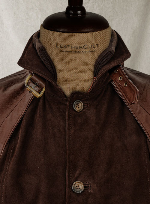 (image for) Daniel Radcliff Horns Leather Jacket - Click Image to Close