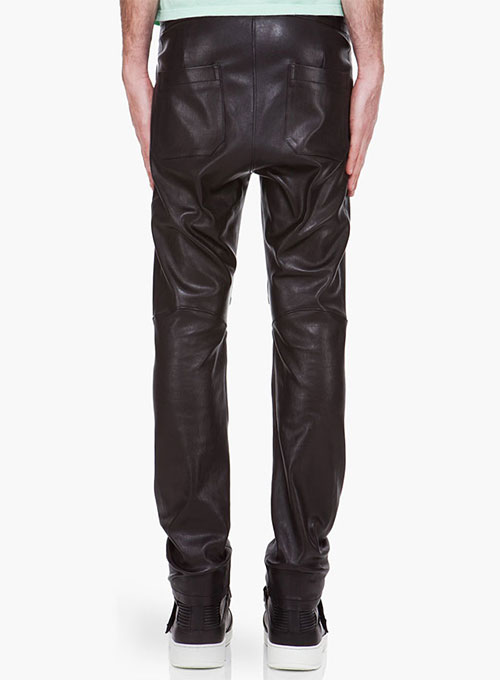 designer leather pants