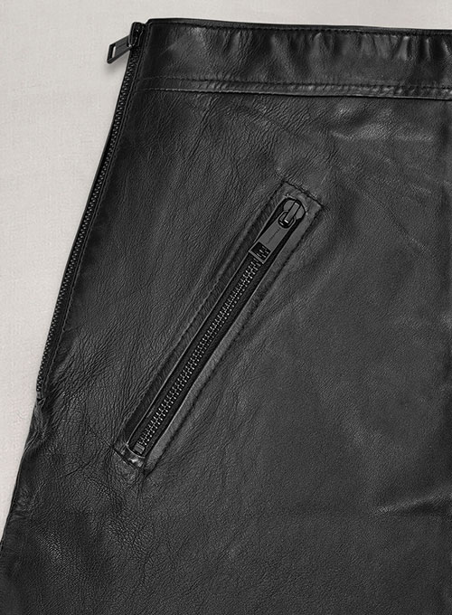 (image for) Emilia Clarke Leather Skirt - Click Image to Close