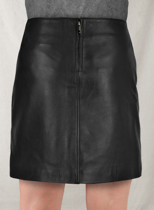 (image for) Jennifer Aniston Leather Skirt