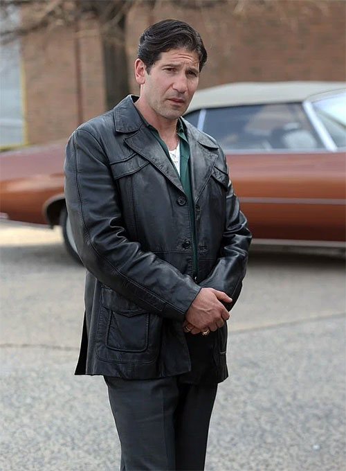 (image for) Jon Bernthal The Many Saints of Newark Leather Trench Coat
