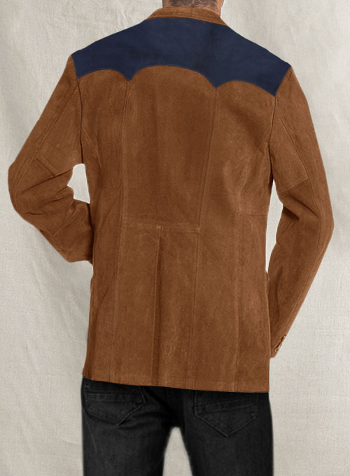 (image for) Suede Western Leather Blazer - Click Image to Close
