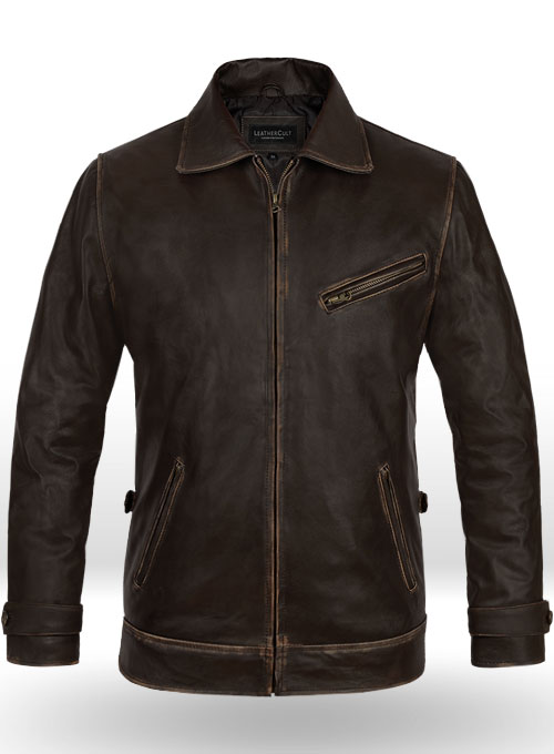 Rubbed Brown Taylor Lautner The Twilight Saga Leather Jacket ...