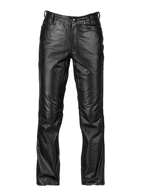 Black Leather Jeans : LeatherCult 