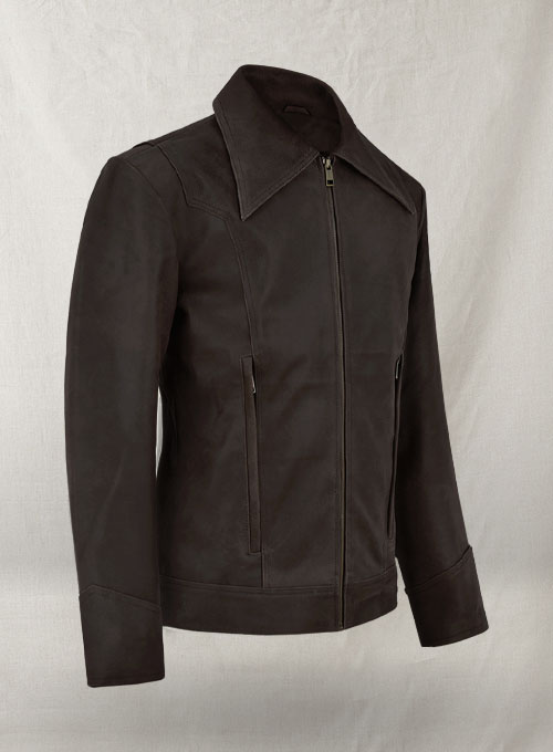 (image for) Vintage Brown Grain X Men Days of Future Past Leather Jacket